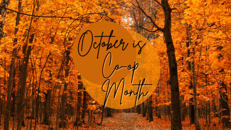 October is Co-op Month